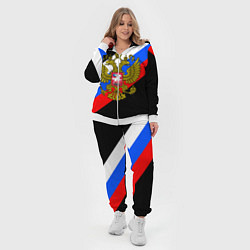 Женский 3D-костюм РОССИЯ, цвет: 3D-белый — фото 2