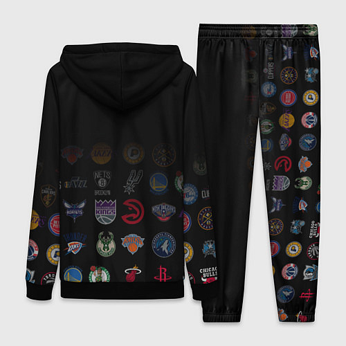 Женский костюм New Orleans Pelicans 1 / 3D-Черный – фото 2