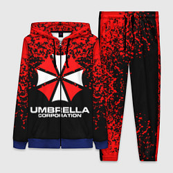 Женский 3D-костюм Umbrella Corporation, цвет: 3D-синий