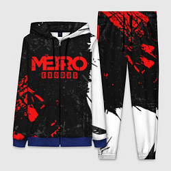 Женский 3D-костюм METRO EXODUS, цвет: 3D-синий