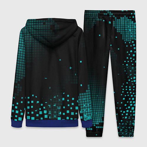 Женский костюм Minecraft / 3D-Синий – фото 2