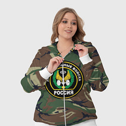 Женский 3D-костюм Автомобильные войска камуфляж, цвет: 3D-белый — фото 2