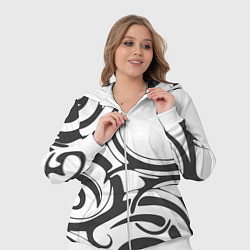 Женский 3D-костюм Узоры, цвет: 3D-белый — фото 2