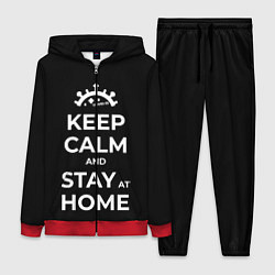 Женский костюм Keep calm and stay at home