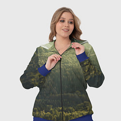 Женский 3D-костюм Летний лес, цвет: 3D-синий — фото 2