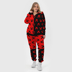 Женский 3D-костюм MINECRAFT CREEPER, цвет: 3D-черный — фото 2