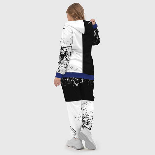 Женский костюм Добро и зло, Payton Moormeier / 3D-Синий – фото 5