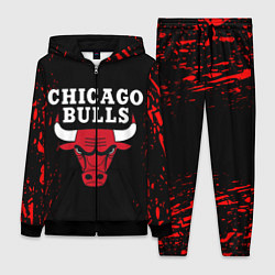 Женский 3D-костюм CHICAGO BULLS, цвет: 3D-черный