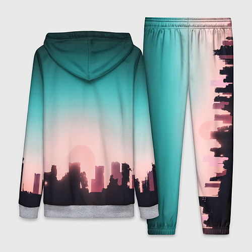 Женский костюм HOTLINE MIAMI / 3D-Меланж – фото 2