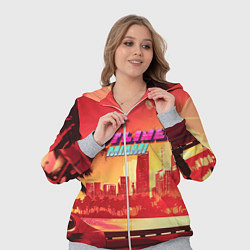 Женский 3D-костюм HOTLINE MIAMI, цвет: 3D-меланж — фото 2