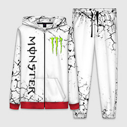 Женский 3D-костюм MONSTER ENERGY, цвет: 3D-красный