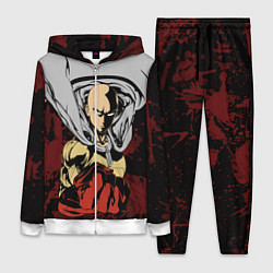 Женский 3D-костюм Сайтама, цвет: 3D-белый