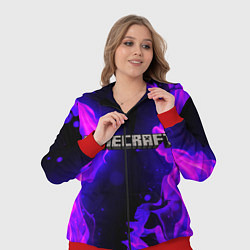 Женский 3D-костюм MINECRAFT, цвет: 3D-красный — фото 2