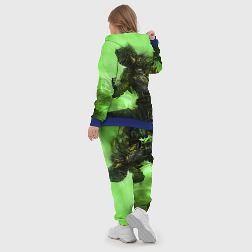 Женский костюм DARK SOULS / 3D-Синий – фото 5