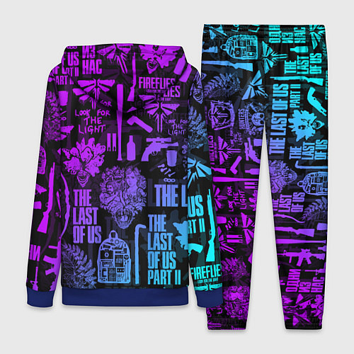 Женский костюм THE LAST OF US 2 / 3D-Синий – фото 2