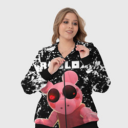 Женский 3D-костюм Roblox Piggy, цвет: 3D-черный — фото 2