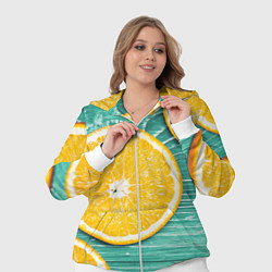 Женский 3D-костюм Апельсины, цвет: 3D-белый — фото 2