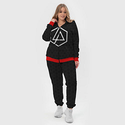 Женский 3D-костюм LINKIN PARK, цвет: 3D-красный — фото 2