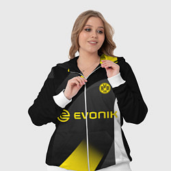 Женский 3D-костюм BORUSSIA DORTMUND, цвет: 3D-белый — фото 2