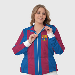 Женский 3D-костюм FC Barcelona 2021, цвет: 3D-белый — фото 2