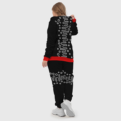 Женский костюм Волны ТЕСЛА OKO / 3D-Красный – фото 5