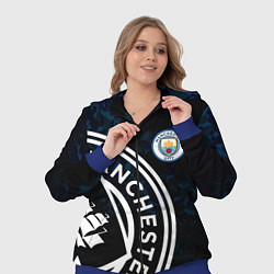 Женский 3D-костюм Manchester City, цвет: 3D-синий — фото 2