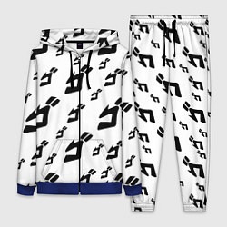 Женский 3D-костюм JoJo Bizarre Adventure, цвет: 3D-синий