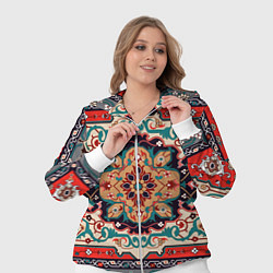 Женский 3D-костюм Текстура ковра, цвет: 3D-белый — фото 2