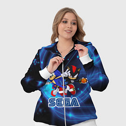 Женский 3D-костюм Sonic SEGA, цвет: 3D-белый — фото 2