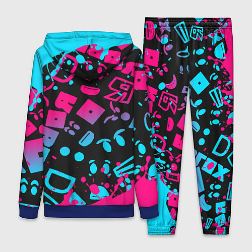 Женский костюм Roblox / 3D-Синий – фото 2