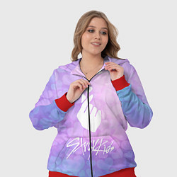 Женский 3D-костюм Stray Kids, цвет: 3D-красный — фото 2