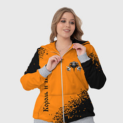 Женский 3D-костюм КОРОЛЬ И ШУТ, цвет: 3D-меланж — фото 2