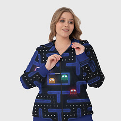 Женский 3D-костюм Pacman, цвет: 3D-синий — фото 2