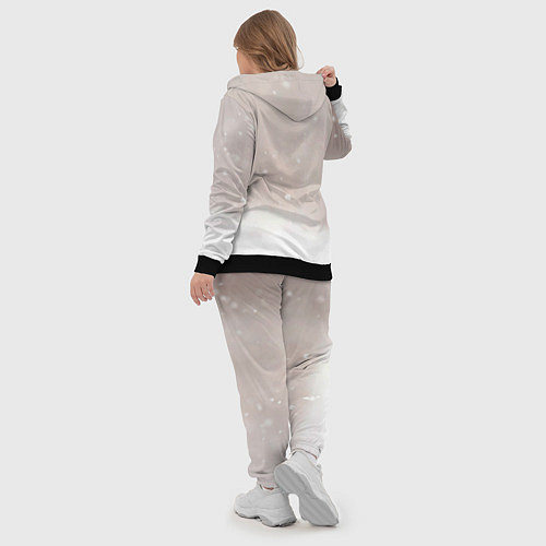 Женский костюм Лиса и снег / 3D-Черный – фото 5