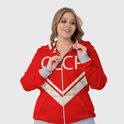 Женский 3D-костюм СССР хоккейная форма, цвет: 3D-меланж — фото 2