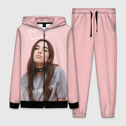 Женский 3D-костюм Dua Lipa, цвет: 3D-черный