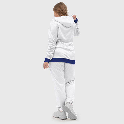 Женский костюм СБОРНАЯ ИТАЛИИ / 3D-Синий – фото 5