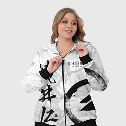 Женский 3D-костюм Ghost of Tsushima, цвет: 3D-черный — фото 2