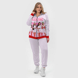 Женский 3D-костюм BLACKPINK, цвет: 3D-красный — фото 2