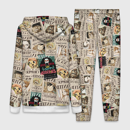 Женский костюм Ван пис / 3D-Белый – фото 2