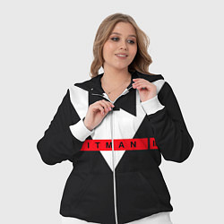 Женский 3D-костюм Hitman III, цвет: 3D-белый — фото 2