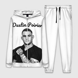 Женский 3D-костюм Dustin Poirier, цвет: 3D-белый