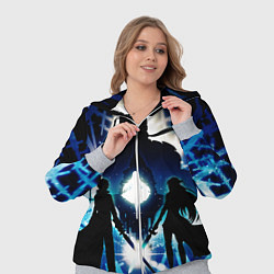 Женский 3D-костюм Sword Art Online Кирито Асуна, цвет: 3D-меланж — фото 2