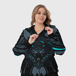 Женский 3D-костюм Рисунок тигр, цвет: 3D-черный — фото 2