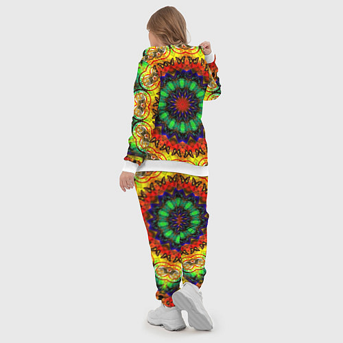 Женский костюм Хиппи / 3D-Белый – фото 5