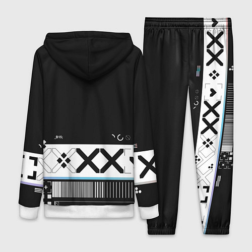 Женский костюм Desert Eagle: Printstream Black / 3D-Белый – фото 2