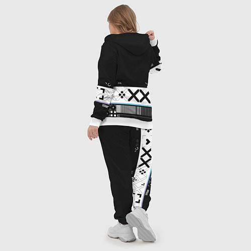 Женский костюм Desert Eagle: Printstream Black / 3D-Белый – фото 5