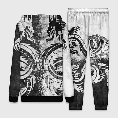 Женский костюм ДРАКОНЫ DRAGONS / 3D-Черный – фото 2