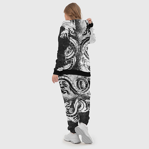 Женский костюм ДРАКОНЫ DRAGONS / 3D-Черный – фото 5