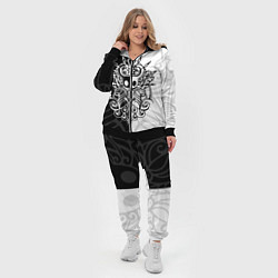 Женский 3D-костюм HOLLOW KNIGHT ХОЛЛОУ НАЙТ, цвет: 3D-черный — фото 2